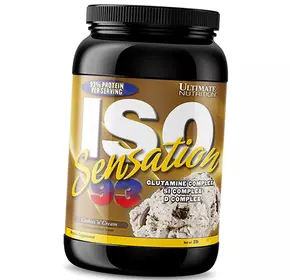 Изолят Сывороточного Протеина, ISO Sensation, Ultimate Nutrition  910г Печенье-крем (29090001)
