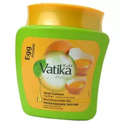Маска для волос с протеинами яиц, Vatika Egg Protein Hair Mask, Dabur  500г  (43634020)