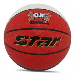 Мяч баскетбольный 3ON3 BB4146C-31   №6 Красно-сине-белый (57623076)