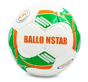 Мяч футбольный FB-5413 Ballonstar  №5 Зелено-оранжевый (57566077)