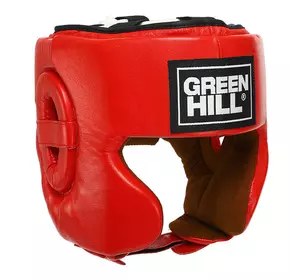Шлем боксерский с полной защитой Green Hill BO-0575 FDSO  M Красный (37508209)