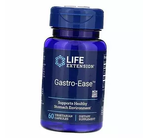 Комплекс для пищеварения, Gastro-Ease, Life Extension  60вегкапс (69346002)