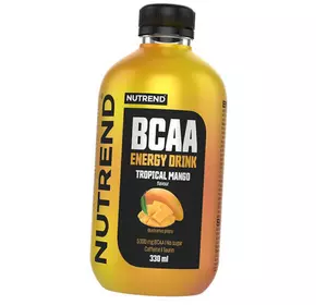 Аминокислоты с Кофеином, BCAA Energy Drink Bottle, Nutrend  330мл Тропічний манго (28119015)