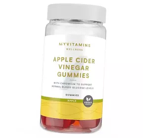 Яблочный уксус в жевательных конфетах, Apple Cider Vinegar Gummies, MyProtein  60таб Яблоко (72121003)