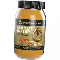 Арахисовая Паста, Peanut Butter, Go On  900г Хрустящий (05398001)