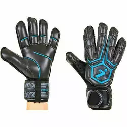 Перчатки вратарские с защитными вставками FB-905   9 Черно-синий (57429065)