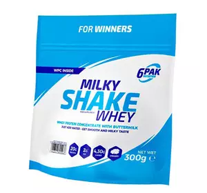 Протеин для восстановления, Сывороточный концентрат, Milky Shake Whey, 6Pak  300г Яблочный пирог (29350003)