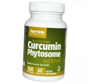 Куркумин Фитосомный, Curcumin Phytosome 500, Jarrow Formulas  60вегкапс (71345009)