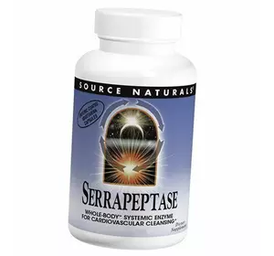 Серрапептаза, Serrapeptase, Source Naturals  120вегкапс (72355022)