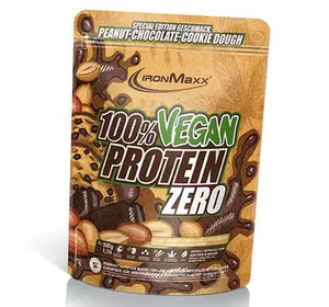 Веган Протеин, 100 % Vegan Protein Zero, IronMaxx  500г Арахисовое масло (29083016)