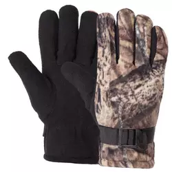 Перчатки для охоты и рыбалки теплые с закрытыми пальцами BC-7389 FDSO  L Камуфляж Лес (07508057)