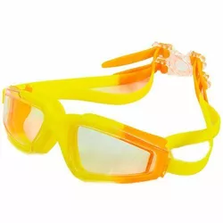 Очки для плавания с берушами Seals HP-8600 No branding   Желто-оранжевый (60429429)