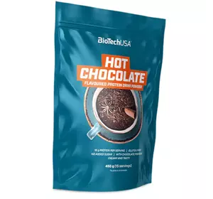 Горячий шоколад с протеином, Hot Chocolate, BioTech (USA)  450г Шоколад (05084022)