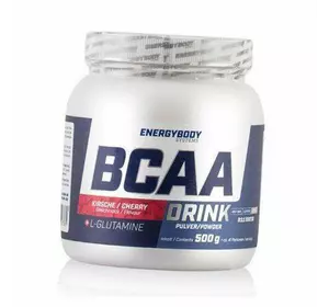 ВСАА с Глютамином, BCAA Drink, Energy Body  500г Вишня (28149001)