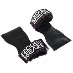 Накладки для подтягивания и тяги Gripps Pro D-06 Ezous   Фиолетово-черный (35636012)