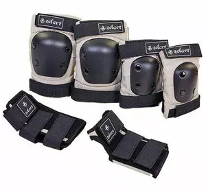 Защита для катания на роликах SK-4680   M Черно-серый (60363012)