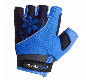 Велосипедные перчатки женские 5281 Power Play  S Синий (07228044)
