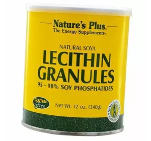 Соевый Лецитин в гранулах, Lecithin Granules, Nature's Plus  340г (72375002)