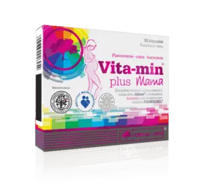 Витамины для беременных, Vitamin+Mama, Olimp Nutrition  30капс (36283052)