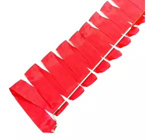 Лента для гимнастики с палочкой C-3248   6,3м Красный (60506015)