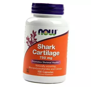 Акулий хрящ, Shark Cartilage, Now Foods  100капс (03128013)