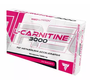 L-Карнитин, L-Carnitine 3000, Trec Nutrition  60капс (02101012)