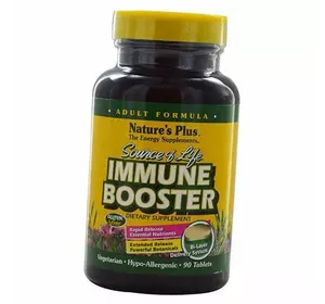 Комплекс для поддержки иммунной системы, Immune Booster, Nature's Plus  90таб (71375029)