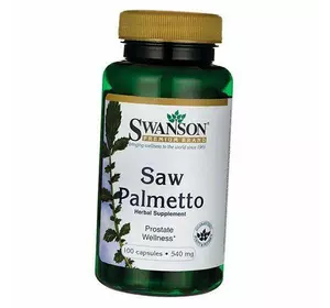 Со Пальметто, Saw Palmetto, Swanson  100капс (71280013)