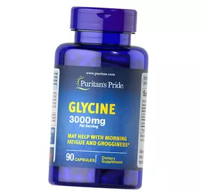 Глицин капсулы, Glycine, Puritan's Pride  90капс (27367020)