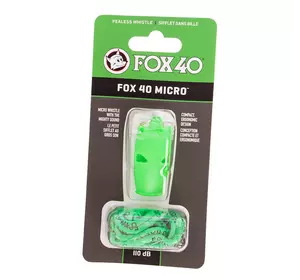 Свисток судейский Micro FOX40     Салатовый (33508214)