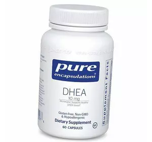 ДГЭА, Дегидроэпиандростерон, DHEA 10, Pure Encapsulations  60капс (72361013)