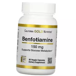 Бенфотиамин, Benfotiamine 150, California Gold Nutrition  30вегкапс (72427013)