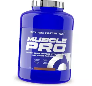 Протеин, смесь растительных и животных белков, Muscle Pro, Scitec Nutrition  2500г Клубничный йогурт (29087033)