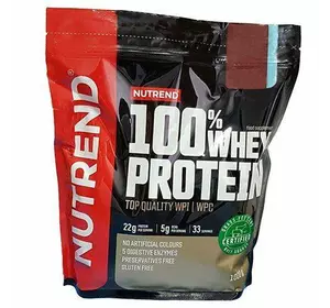 Сывороточный Протеин быстрого приготовления, 100% Whey Protein, Nutrend  1000г Малина (29119010)
