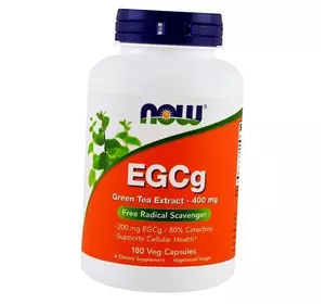 Экстракт зеленого чая, EGCg Green Tea Extract, Now Foods  180вегкапс (71128142)
