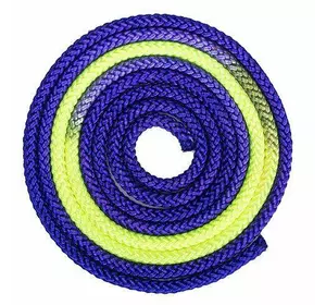 Скакалка для художественной гимнастики C-1657    Фиолетово-салатовый (60508020)
