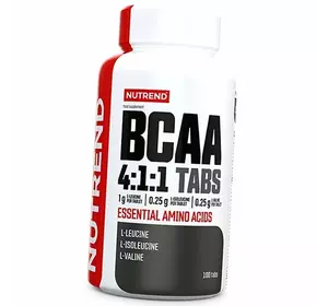BCAA в таблетках, BCAA 4:1:1, Nutrend  100таб (28119004)