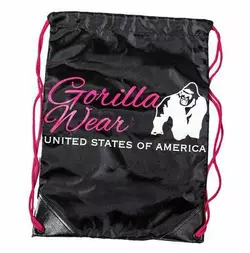 Сумка-мешок Drawstring Bag Gorilla Wear   Черно-розовый (39369001)