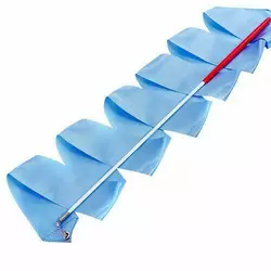 Лента для гимнастики с палочкой C-3249   3,3м Синий (60506004)