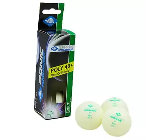 Набор мячей для настольного тенниса Donic MT-608310    Белый 3шт (60508539)