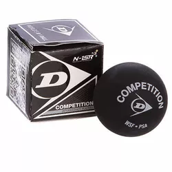 Мяч для сквоша Dunlop 700112 No branding   Черный (60429552)
