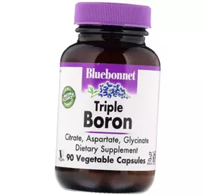 Тройной Бор, Triple Boron, Bluebonnet Nutrition  90вегкапс (36393103)