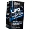 Ночной Жиросжигатель Липо 6, Lipo-6 Black NightTime Ultra concentrate, Nutrex  30капс (02152025)