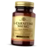 L-Карнитин, L-Carnitine 500, Solgar  30таб (02313006)