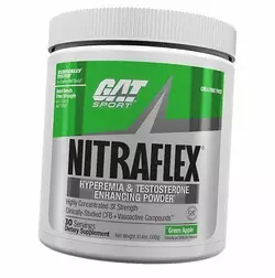 Предтренировочная добавка, Nitraflex, GAT Sport  300г Зеленое яблоко (11129002)