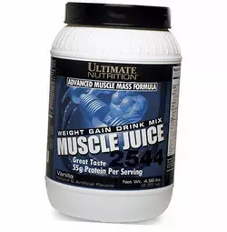 Гейнер, Muscle Juice 2544, Ultimate Nutrition  2250г Ваниль (30090002)