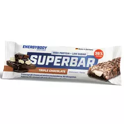 Протеиновый батончик, Superbar, Energy Body  50г Тройной шоколад (14149003)
