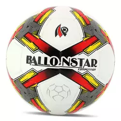Мяч футбольный FB-4415 Ballonstar  №5 Бело-красный (57566176)