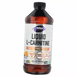 Жидкий Карнитин для похудения, Carnitine Liquid 1000, Now Foods  473мл Цитрус (02128013)