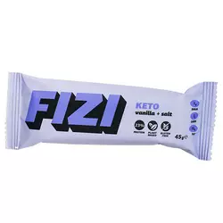 Кето батончик, Keto Protein Bar, FIZI  45г Ваниль с солью (14620005)